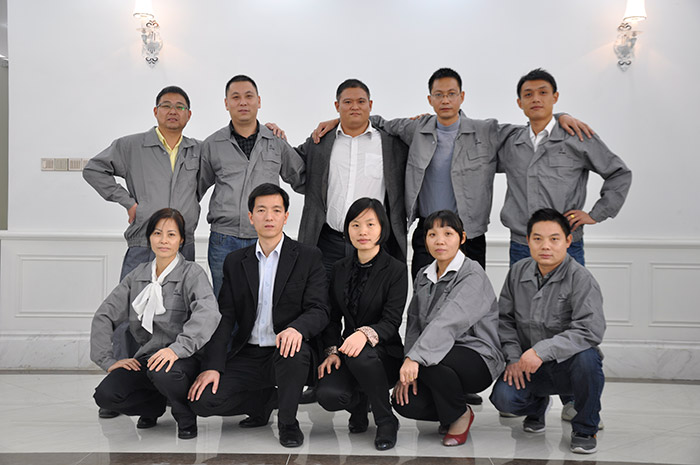 恩典皮具生产团队