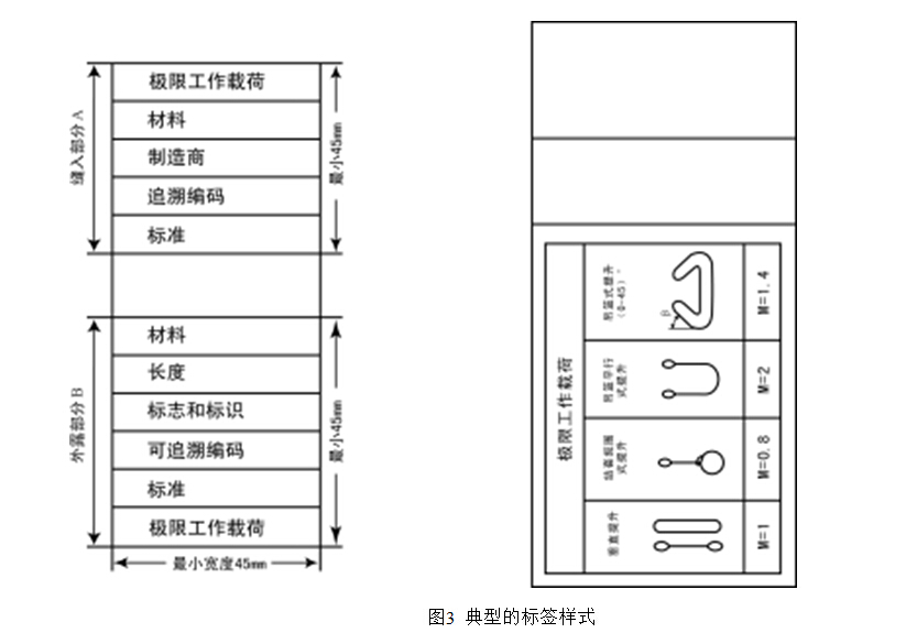 吊装带标签