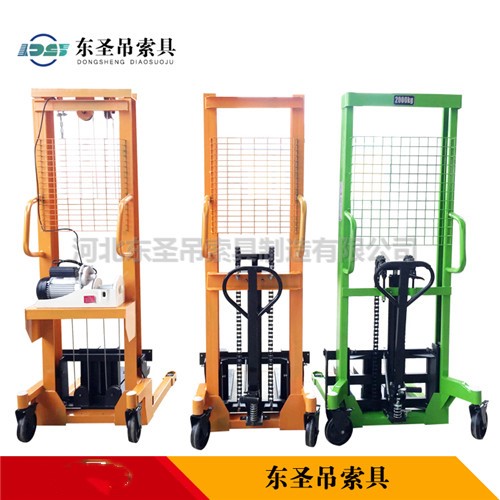 手动液压装卸车产品实拍照片--49彩票--手动液压堆高车|手动叉车|石材夹具|小型搅拌机